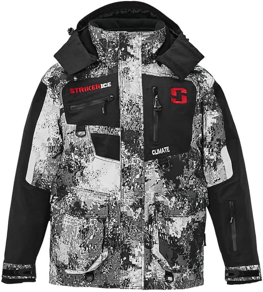 Striker Ice Men's Insulated Jacket: Waterproof, Sureflote Tech