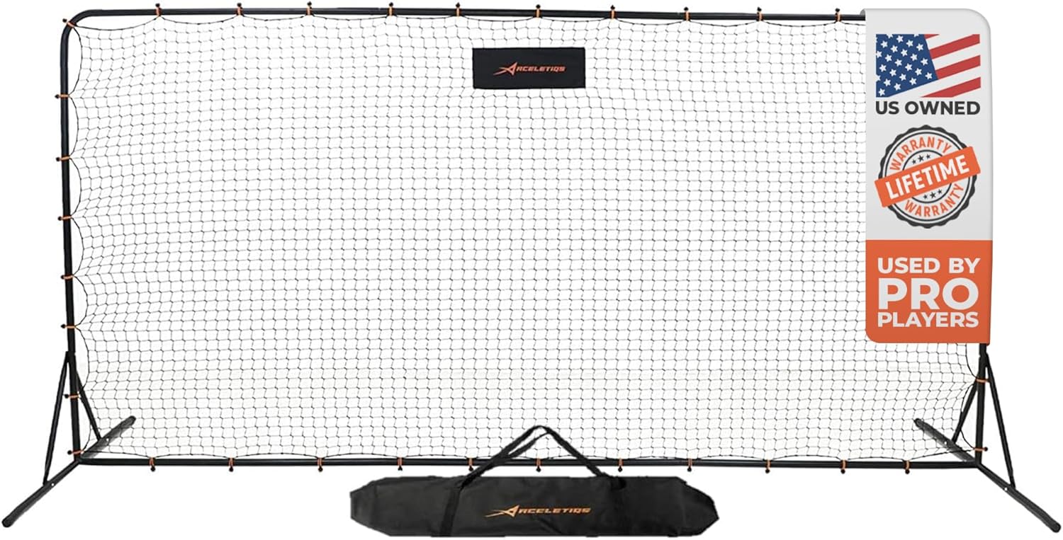Soccer Rebounder Net 6x12 Feet for Ultimate Training Experience