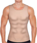 Men Compression Shirt Slimming Body Shaper Tank Top - Tummy Control