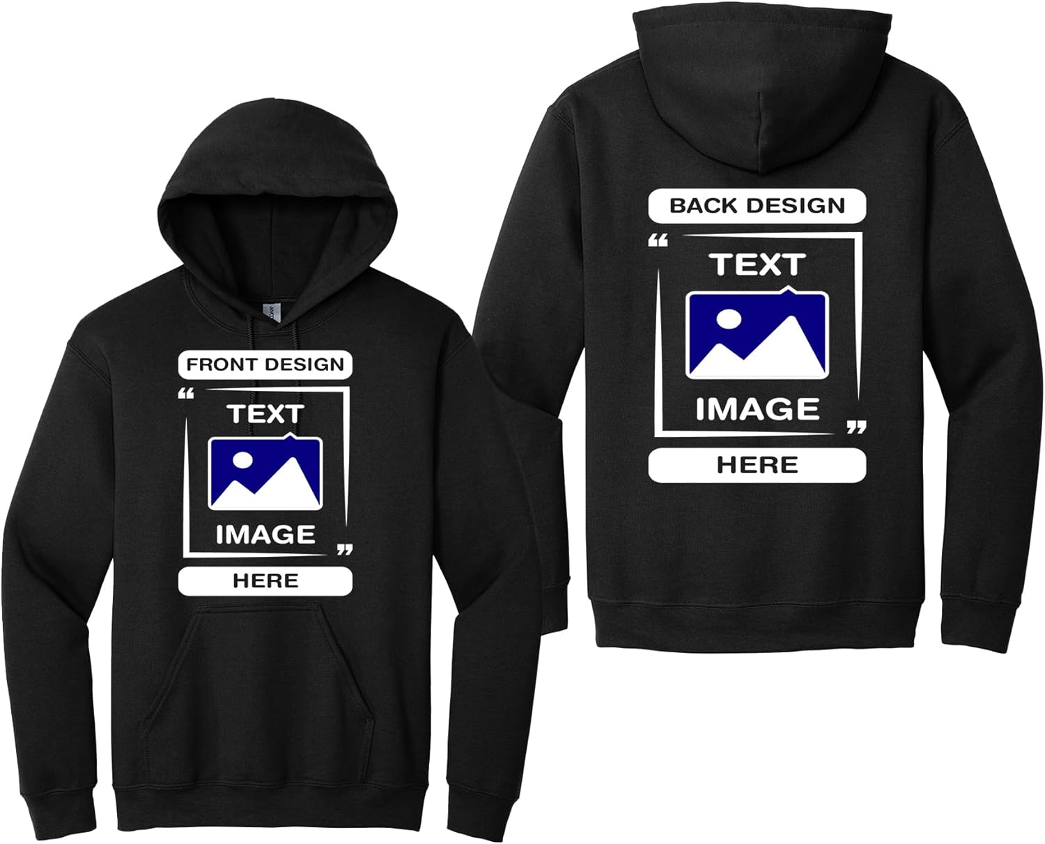 Customizable Gildan Sweatshirt - Your Design, Your Style!