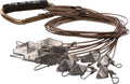 Waterfowl Pre-Rigged Xtreme Coated Cable Decoy Anchors - Tangle Free