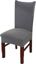 Stretchy Parson Chair Slipcovers for Dining Room Chairs - Set of 6