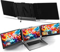Laptop Screen Extender Triple Monitor - 14in FHD Portable Monitor