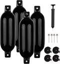 Inflatable Double Eye Boat Fenders 4 Pack - Pontoon Protection