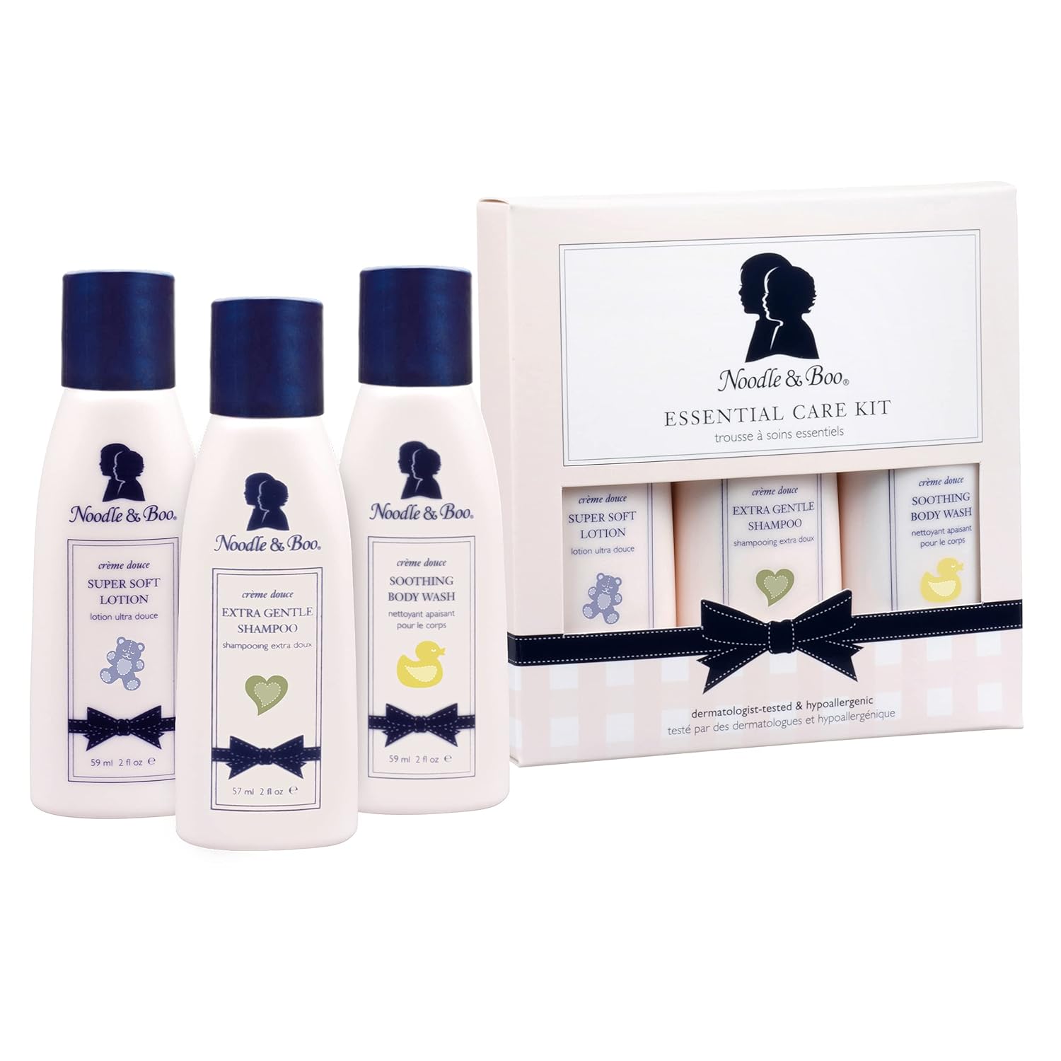 Noodle & Boo Baby Care Kit: Gentle & Soothing Trio