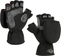 Ice Fishing Gloves for Men Convertible Mittens with Thinsulate - Warm