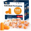 VOISEN Ear Plug 500 Pairs for Sleeping - High Noise Reduction