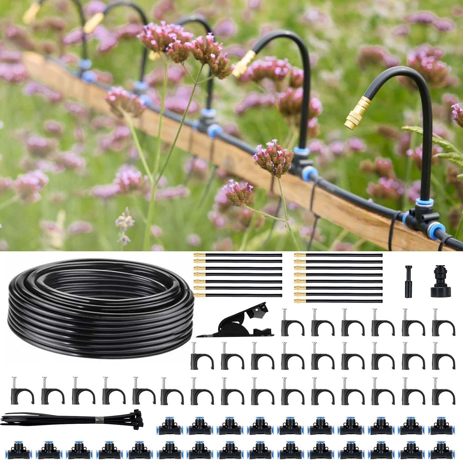 360 Automatic Drip Irrigation Kit for Efficient Garden Watering