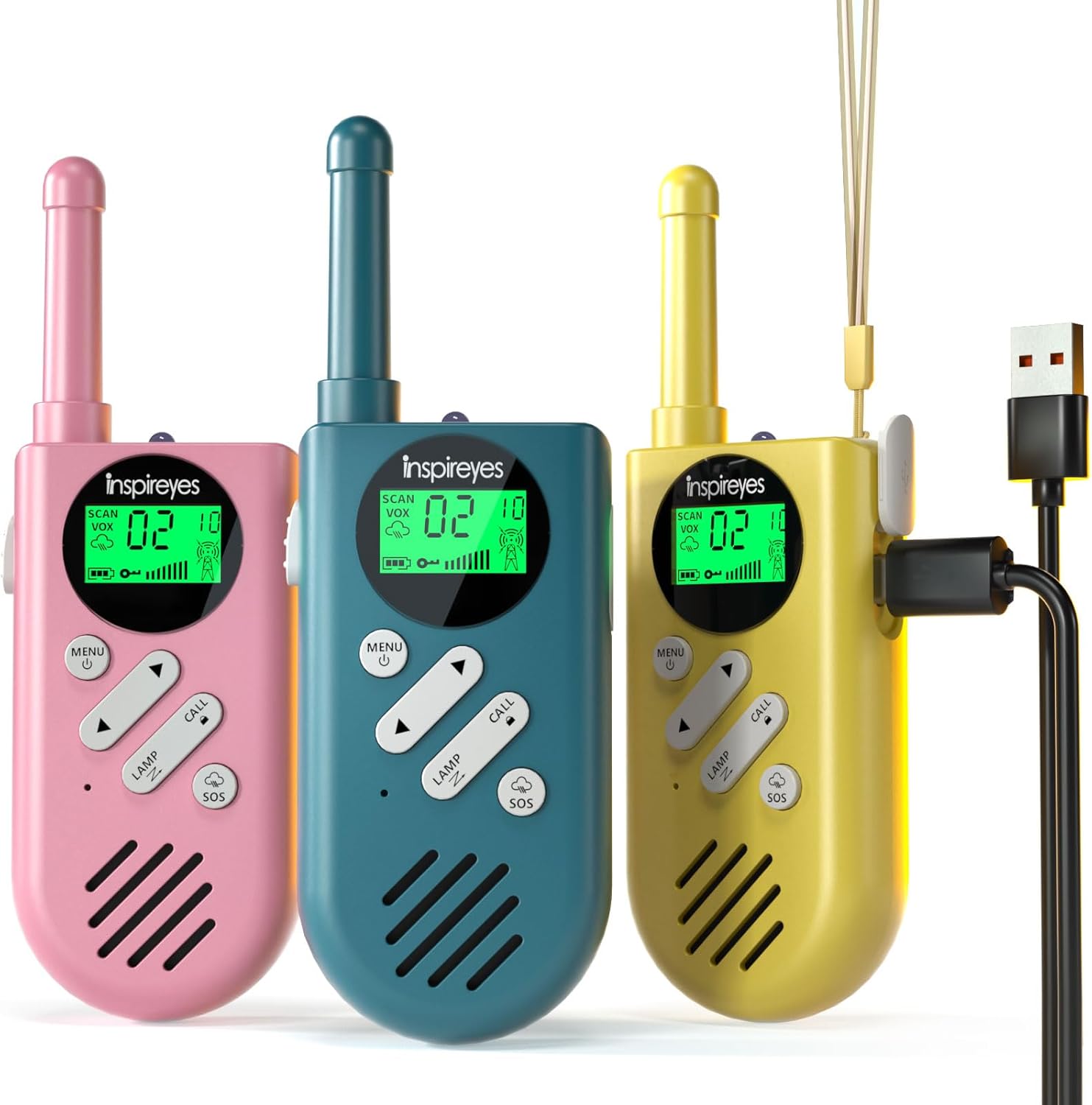 Walkie Talkies for Kids Rechargeable - Fun Outdoor Communication
