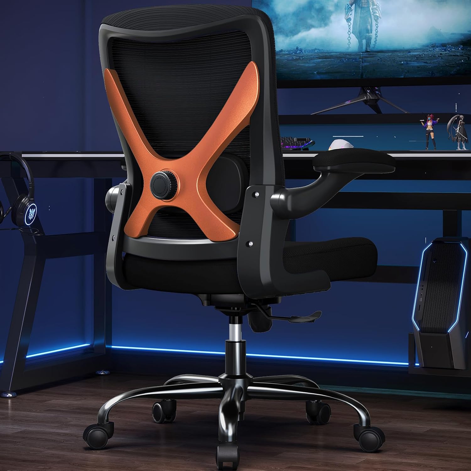 Ergonomic Office Chair with Lumbar Support for Comfort and Style