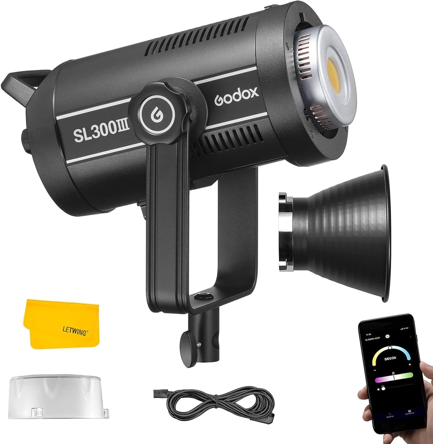 Godox SL300III LED Continuous Video Light for Photographers