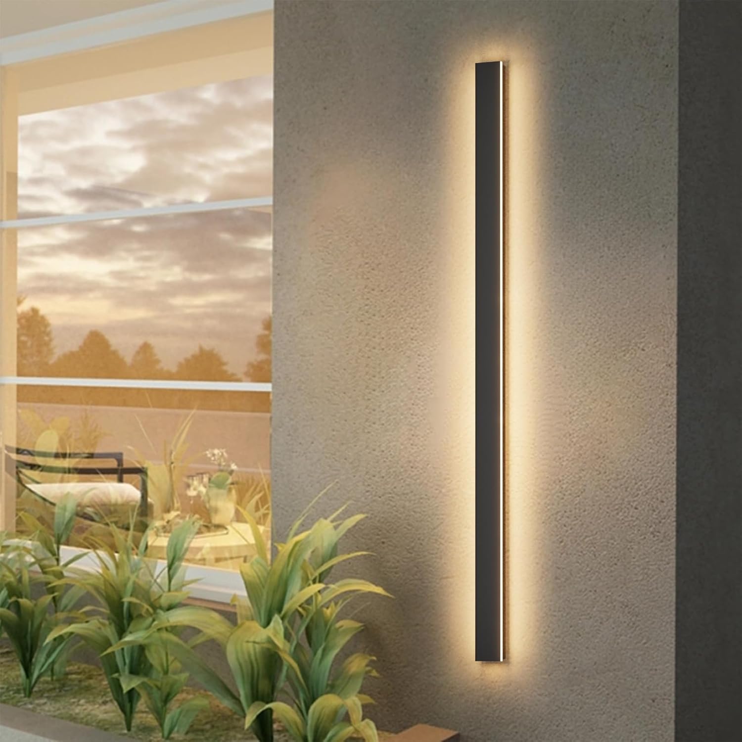 Modern LED Outdoor Wall Light Fixture for Stylish Exteriors
