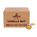 Vanilla Nut Flavored Coffee K-Cup Pods - 100ct Pack