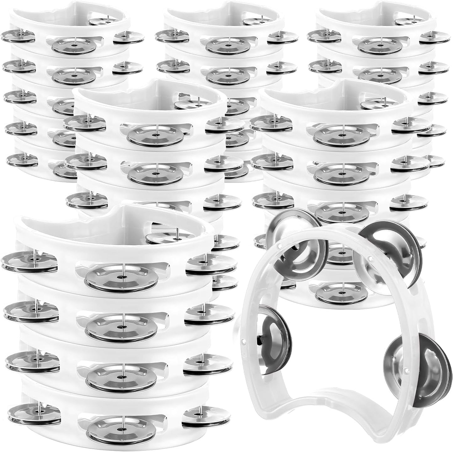 Yeshone 30 Pack Tambourines for Kids and Adults Noise Makers