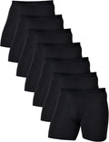 Comfneat Men's Boxer Briefs Comfy Underwear - Stretchy Cotton Fit