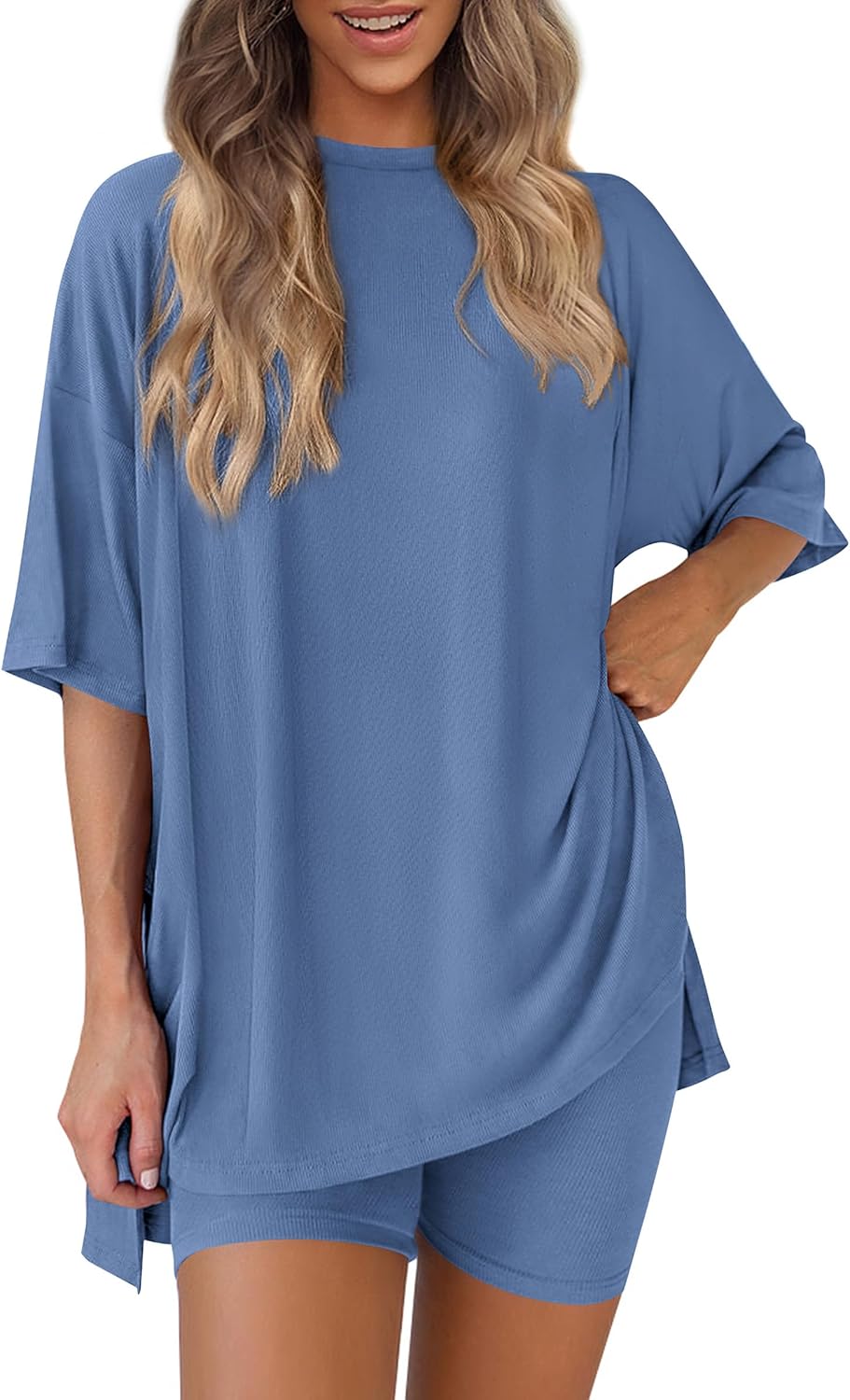 PRETTYGARDEN Women's Two Piece Lounge Set for Summer Travel