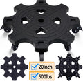 20 Inch Plant Caddy With Wheels - Heavy Duty Rolling Plant Stand