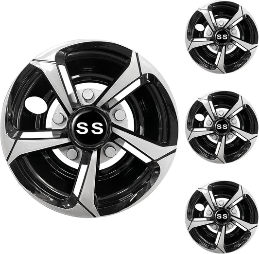 XUANYUDG0769 Golf Cart Hubcaps for EZGO Club Car Yamaha 8 Inch