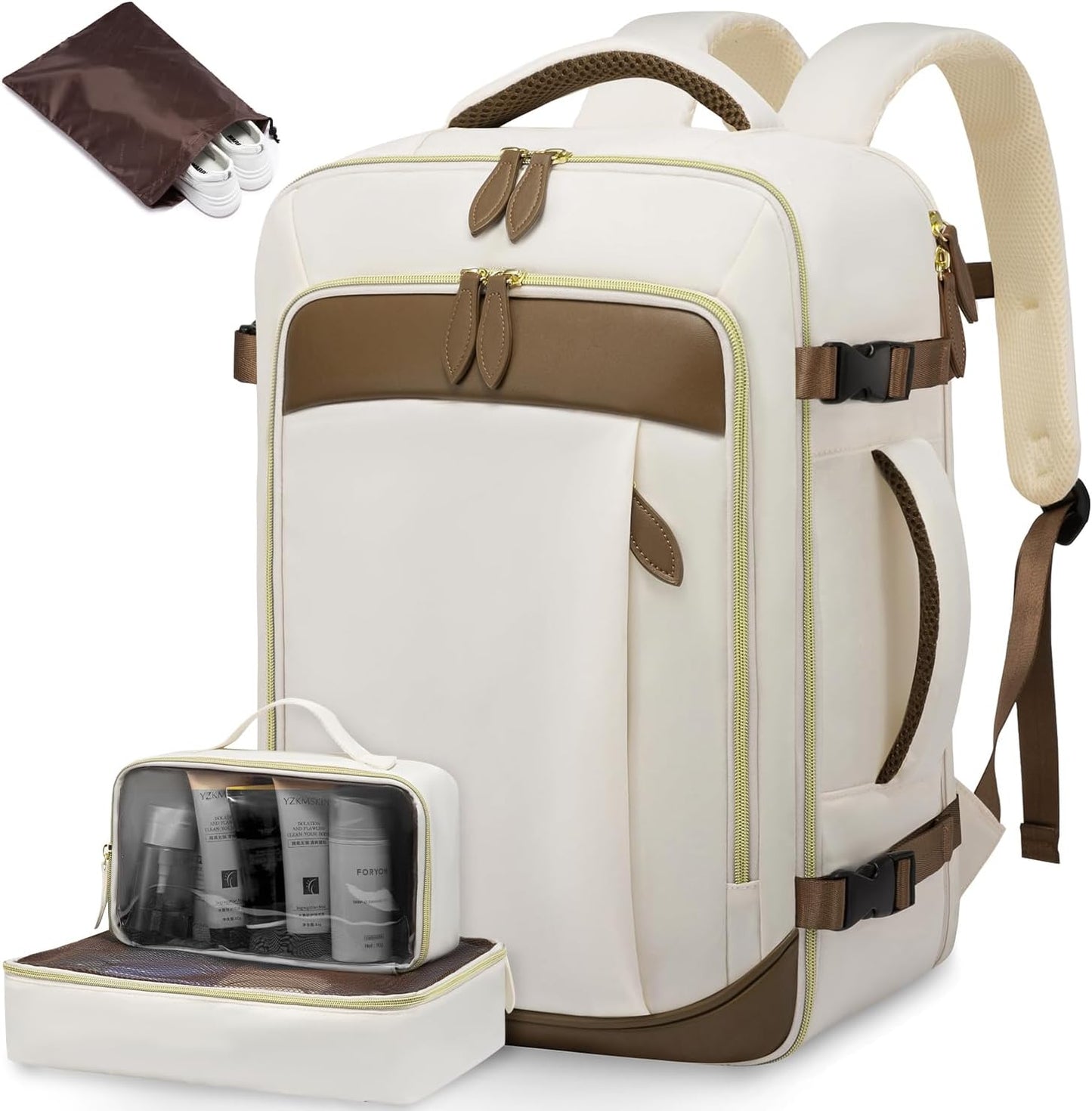LOVEVOOK Travel Backpack for Women: 40L Carry On Convenience