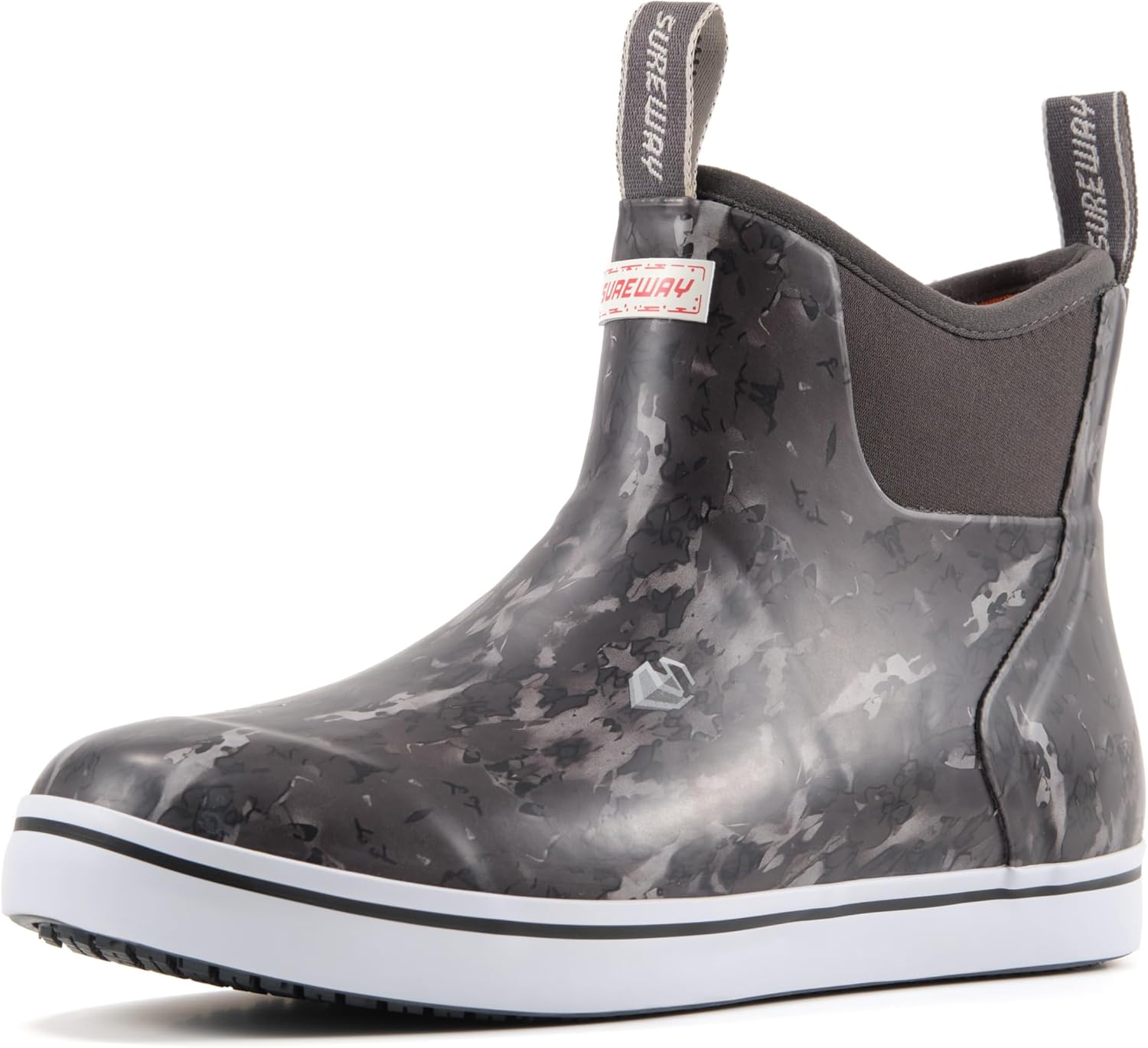 SUREWAY Men's Ankle Fishing Deck Boots - Waterproof & Non-Slip