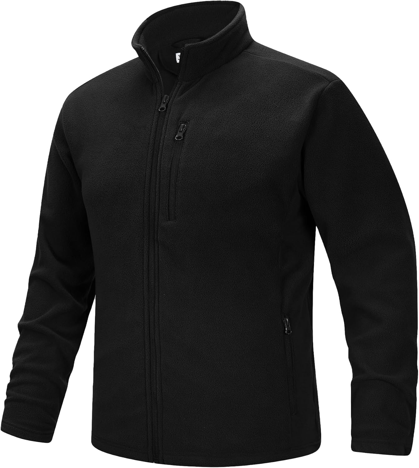 33,000ft Men's Full Zip Fleece Jacket for Winter Hiking