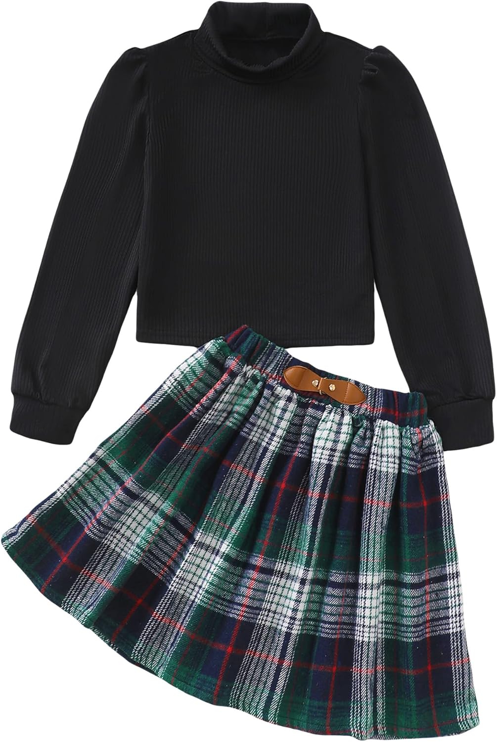 Trendy Girls Skirt Sets 2 Piece Outfits for Fall & Winter