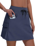 Women's Hiking Cargo Skort Skirt for Comfort and Style