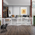 ZJSF Adjustable Freestanding Indoor Dog Gate for Home Safety