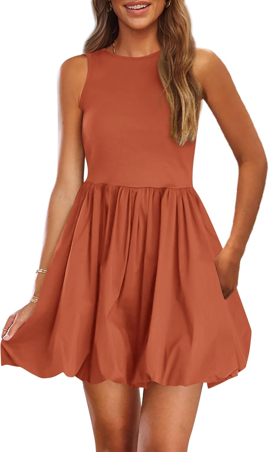 PRETTYGARDEN Summer Dresses for Women 2025 Casual Tank Dress