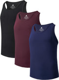 Men's Tank Top Bamboo Rayon Undershirts - Breathable