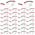 30 Clear Pack Safety Glasses for Eye Protection and Comfort