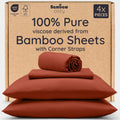 Bambaw 100% Viscose Derived from Bamboo King Sheet Set - Cooling