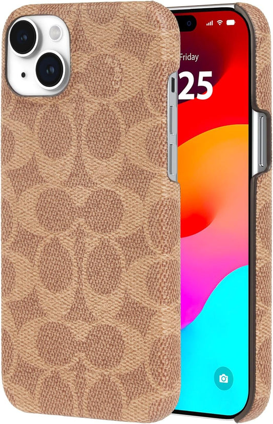Coach Signature Canvas Slim Wrap Case for iPhone 15 Plus