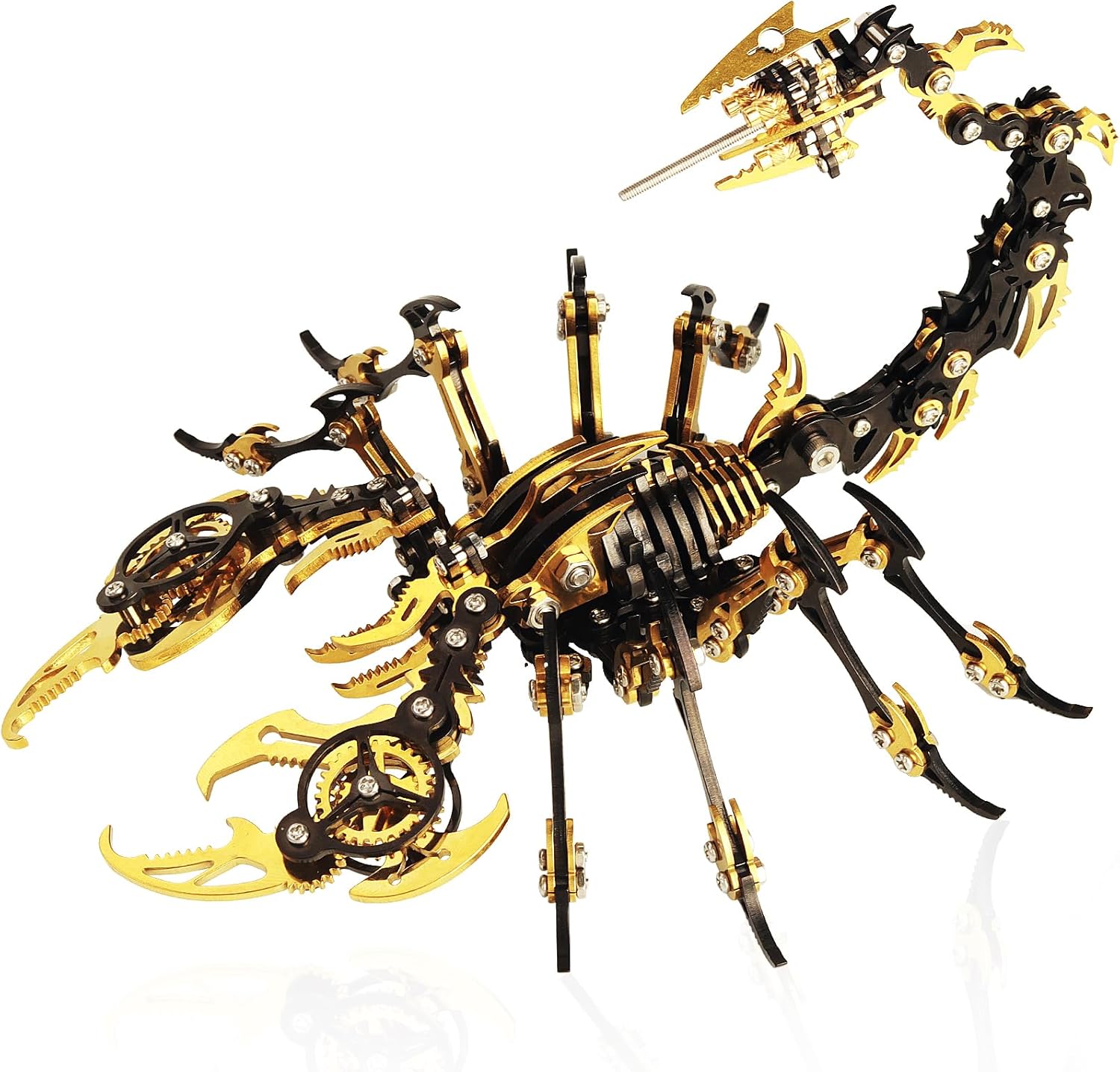 3D Metal Puzzles for Adults - Scorpion Model Kit for DIY Fun