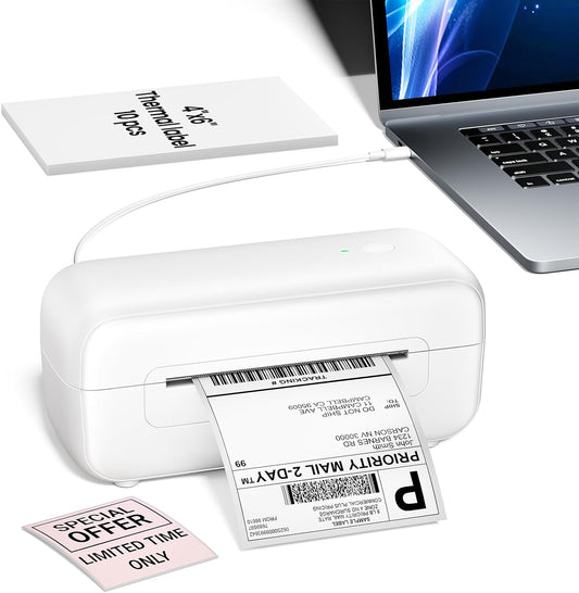 USB Thermal Shipping Label Printer for Efficient Labeling Needs