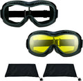 Bikershades Fit Over Goggles for Eye-Glasses - Comfortable Wind