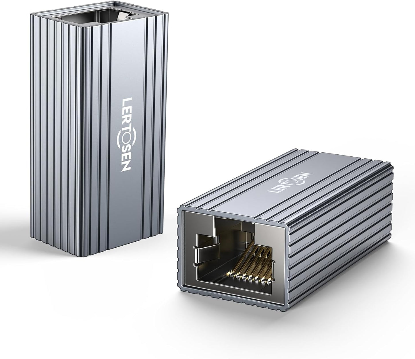 10Gbps Ethernet Extender 2 Pack, 328ft Long Distance, Aluminum Shell