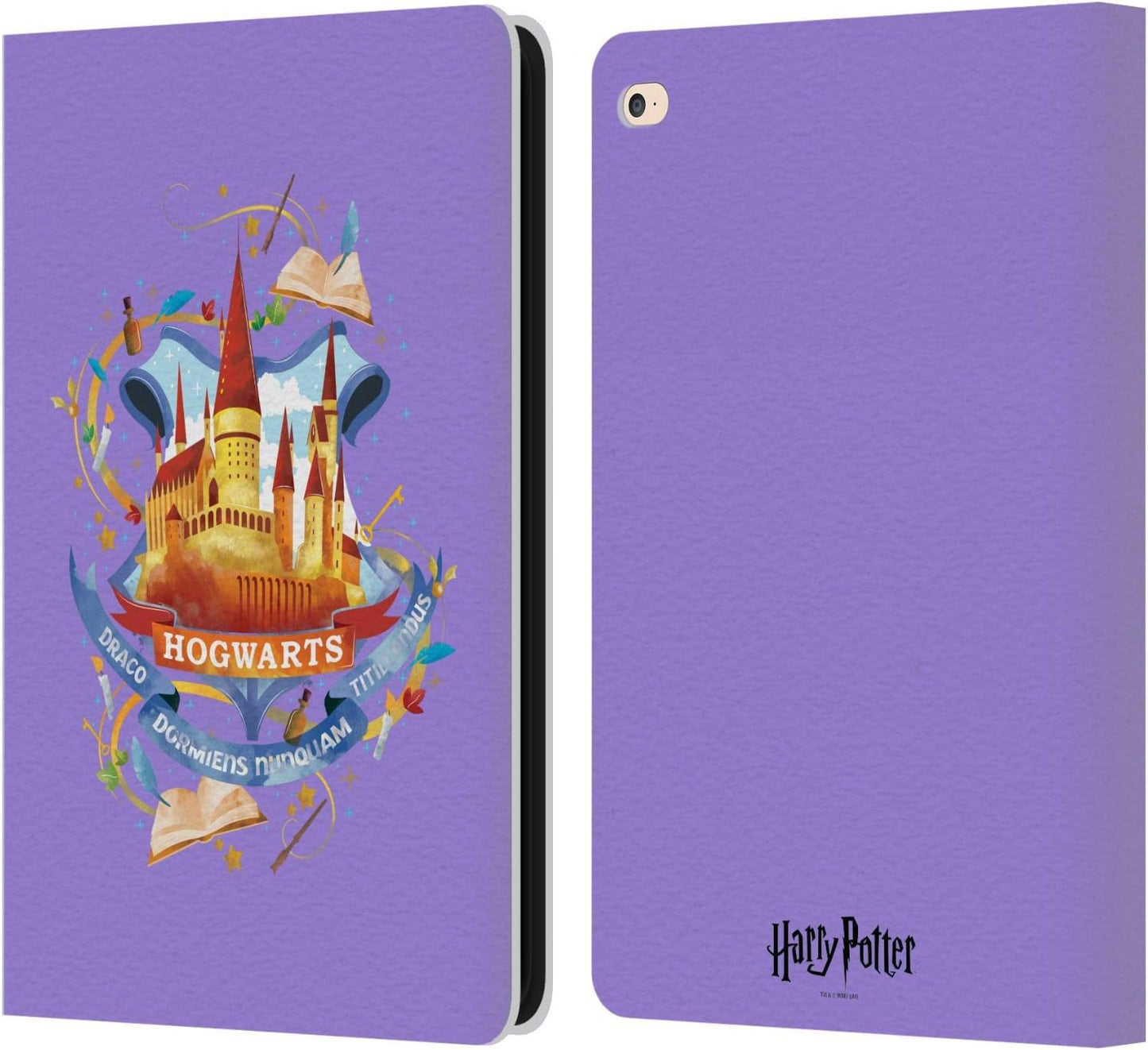 Harry Potter Hogwarts Deathly Hallows II Leather Wallet Case