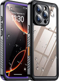 iPhone 16 Pro Max Waterproof Case - Full Body 16FT Protection