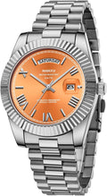NIBOSI Men's Quartz Watch with Classic Rose Gold Elegance