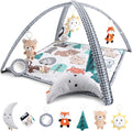 Peanutshell Unisex Baby Play Gym & 7-in-1 Play Mat - Woodland