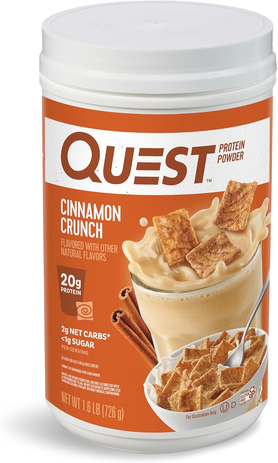 Quest Nutrition Cinnamon Crunch Protein Powder for Your Routine