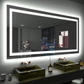 LOAAO 60X36 LED Bathroom Mirror with Lights and Anti-Fog