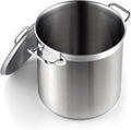 Cooks Standard 11 Quart Stainless Steel Stock Pot for Cooking
