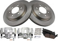 Rear Brake Pad & Rotor Kit for 2018 Ford F-150 - Complete OE Fit