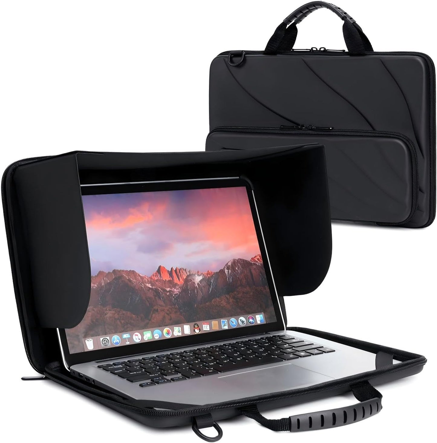 Protective Laptop Sun Shade Bag for 14.2-15.6 Inch Devices