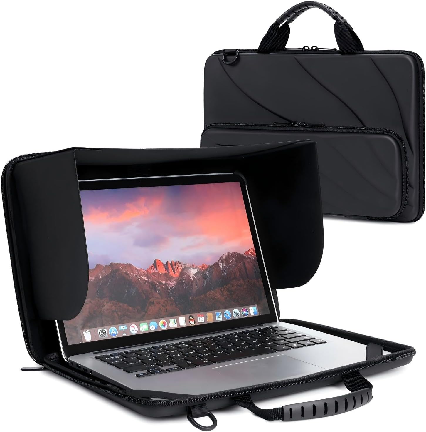 Protective Laptop Sun Shade Bag for 14.2-15.6 Inch Devices
