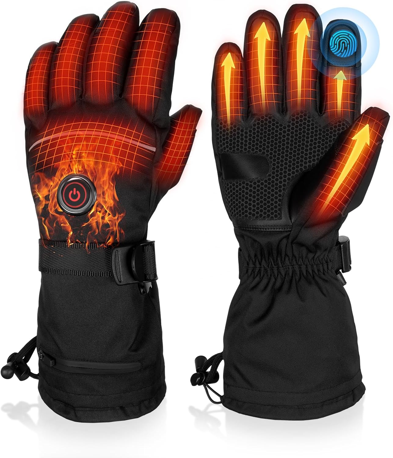 MRAWARM 5V Rechargeable Heated Gloves - Stay Warm Anywhere!