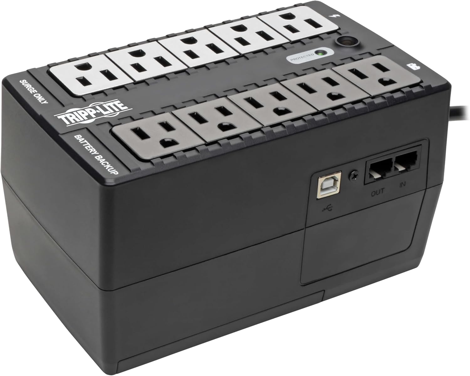 Eaton Tripp Lite INTERNET550U UPS Battery Backup & Surge Protector