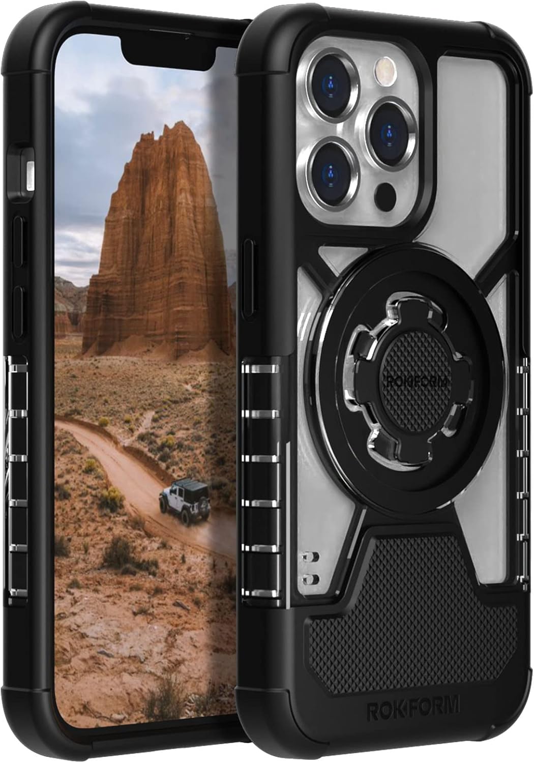 Rokform iPhone 13 Pro Case with Dual Magnet and Twist Lock System